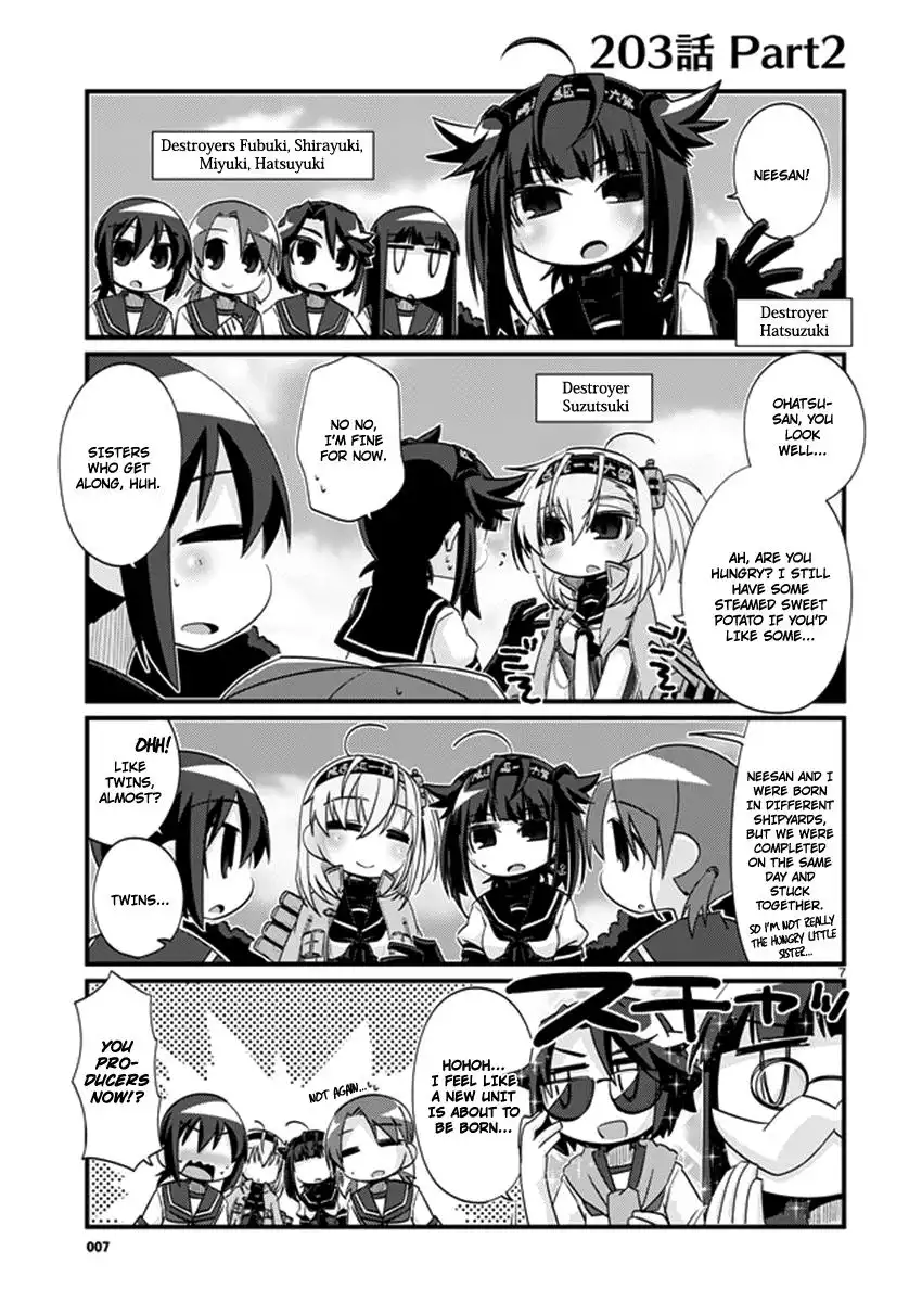 Kantai Collection - Kankore - 4-koma Comic - Fubuki, Ganbarimasu! Chapter 203 7